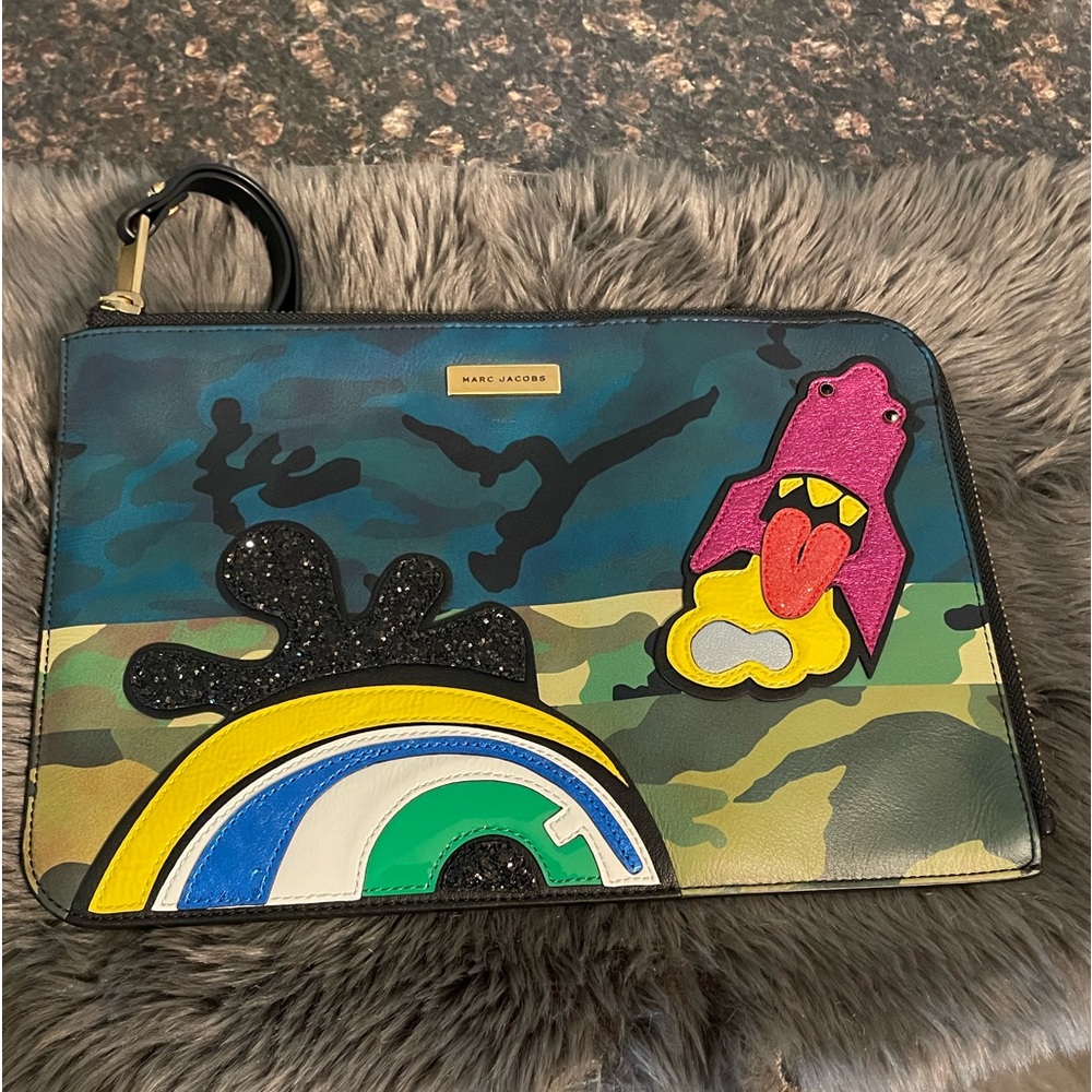 New Marc Jacobs Collection Julie Verhoeven Camo Clutch